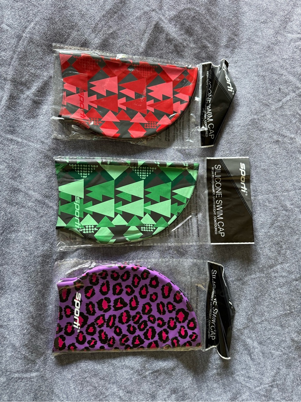 Sporti Silicone Swim Cups (set of 3)